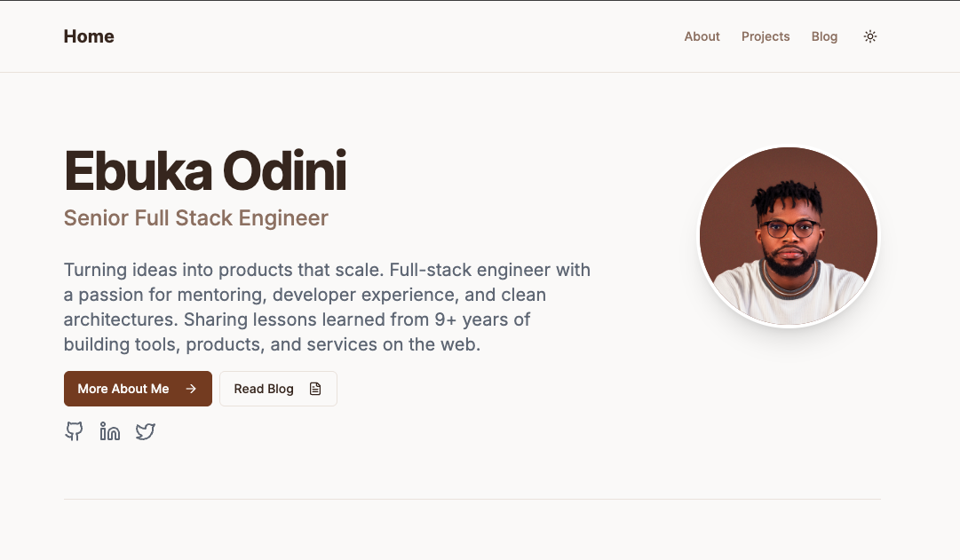 Portfolio Website